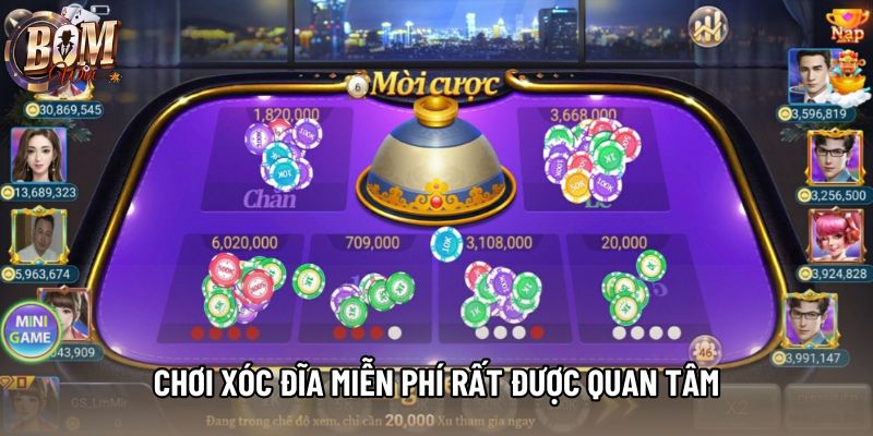 Chơi xóc đĩa miễn phí rất được quan tâm Chơi xóc đĩa miễn phí rất được quan tâm